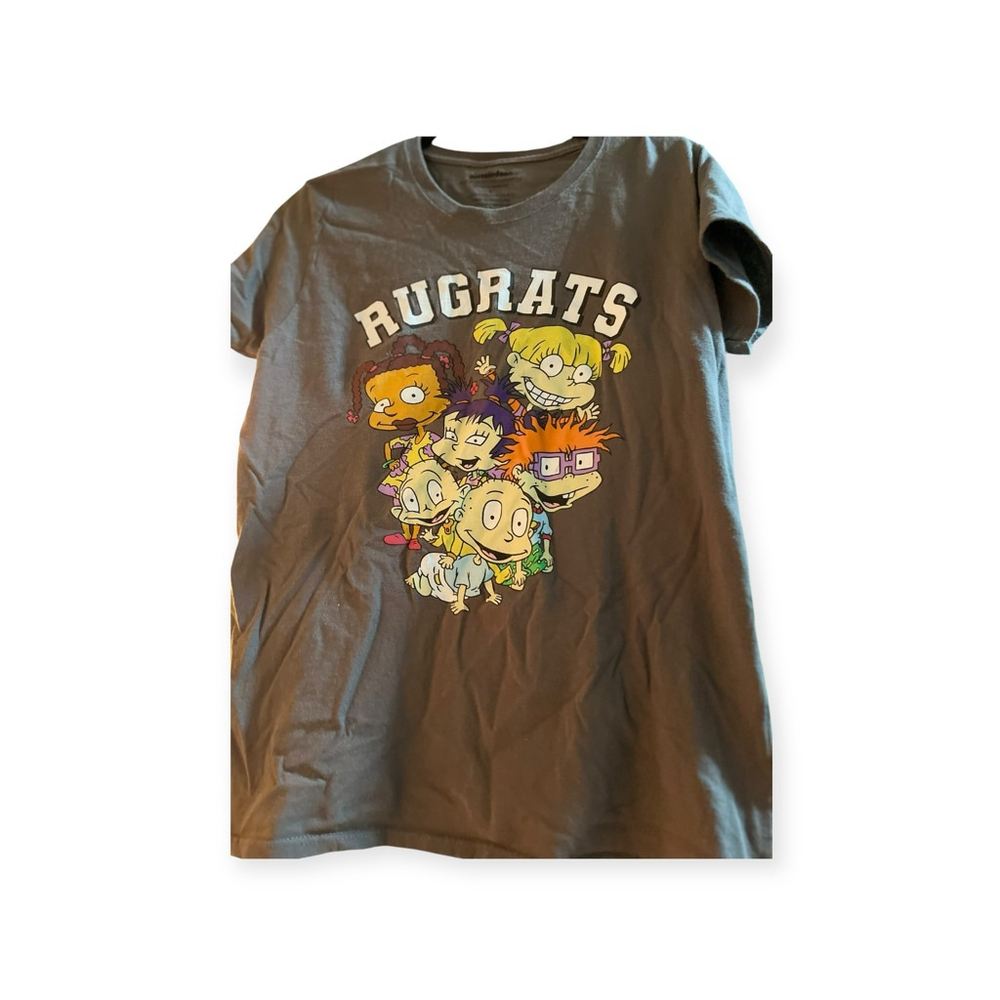 EUC Nickelodeon Rugrats Graphic T-Shirt Gray Unisex Size L